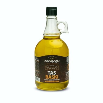 Taş Baskı Soğuk Sıkım Sızma Zeytinyağı 1 lt